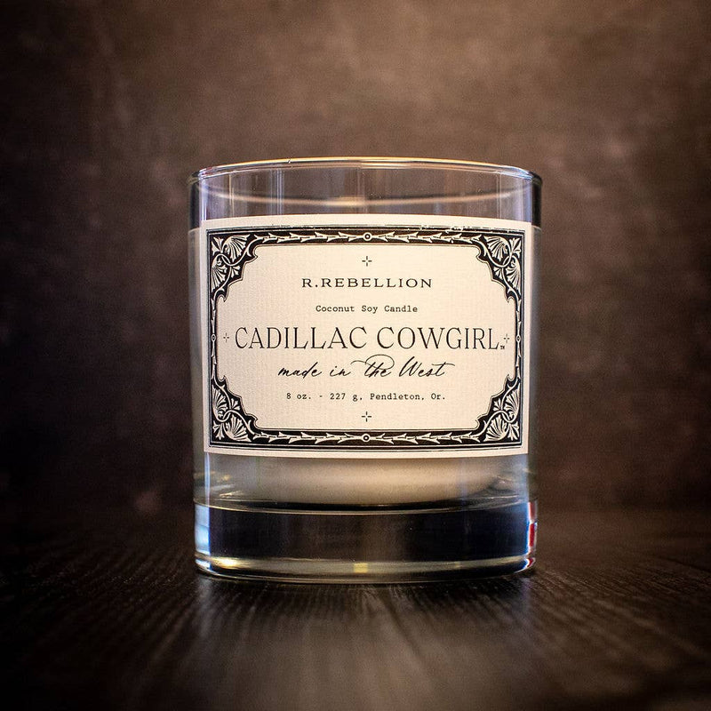 R. Rebellion - Cadillac Cowgirl Candle 8 oz.
