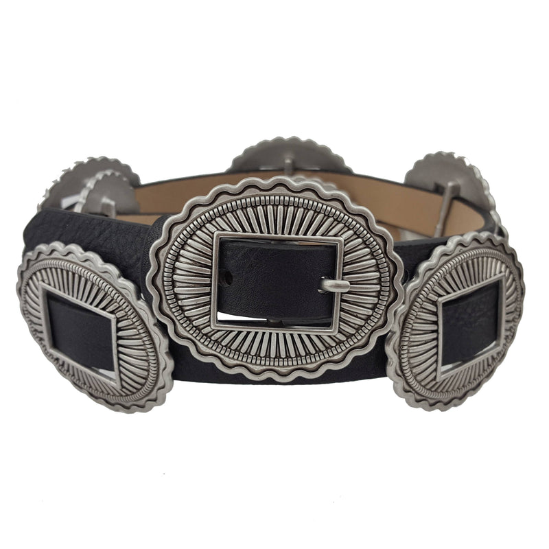 Axesoria West - Western Style w. Full Conchos on the Belt