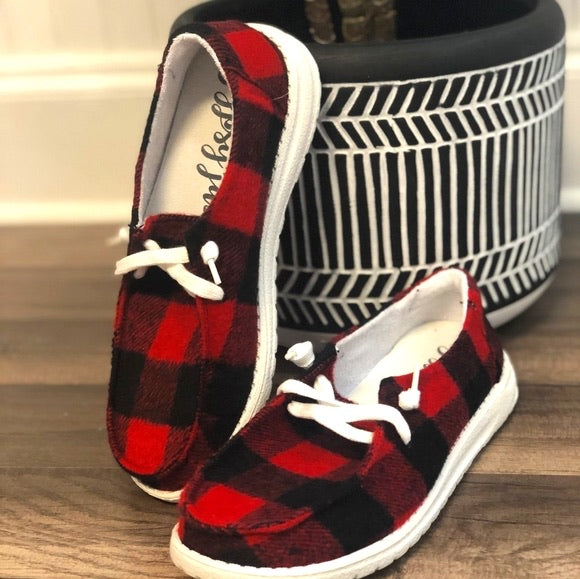 Plaid Print Loafer