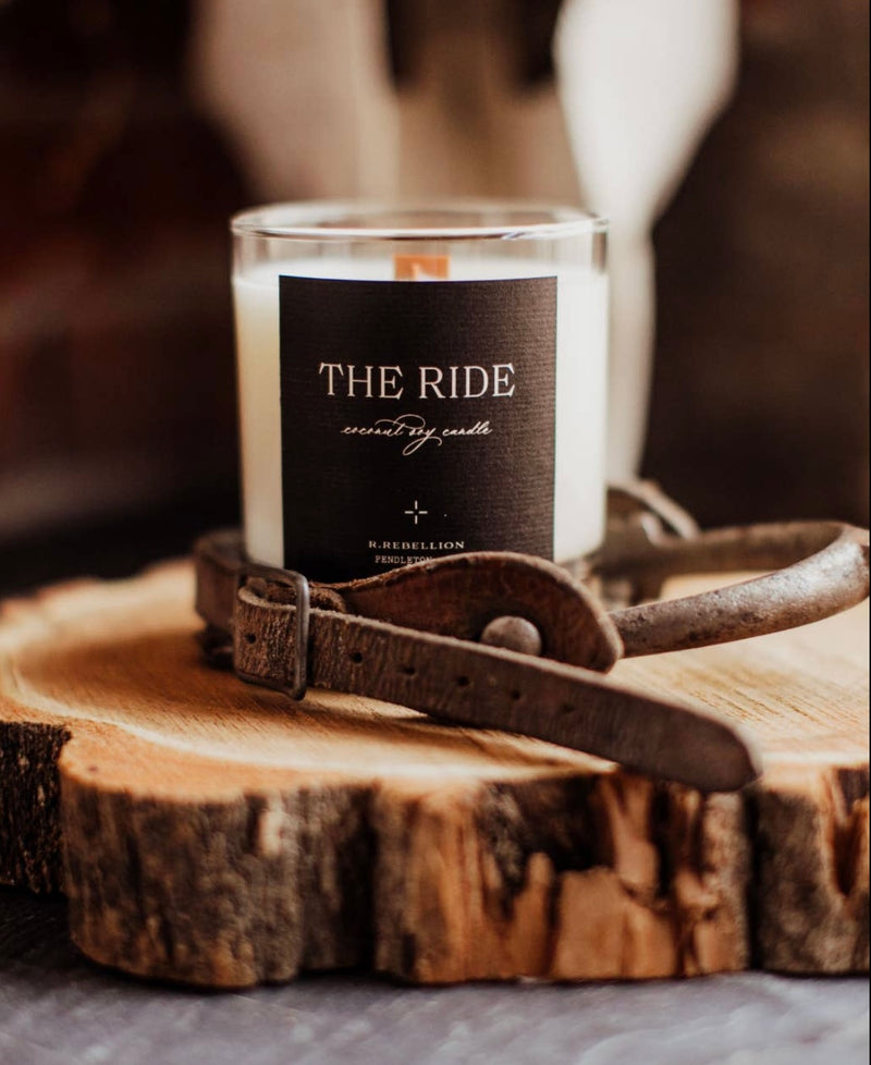 R. Rebellion - The Ride Candle 8 oz.