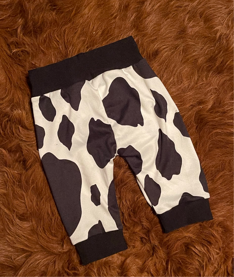 RJ- Cow Print Jogger