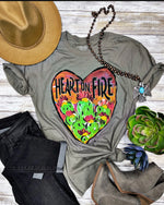 Callie Ann Stelter Heart On Fire Graphic Tee