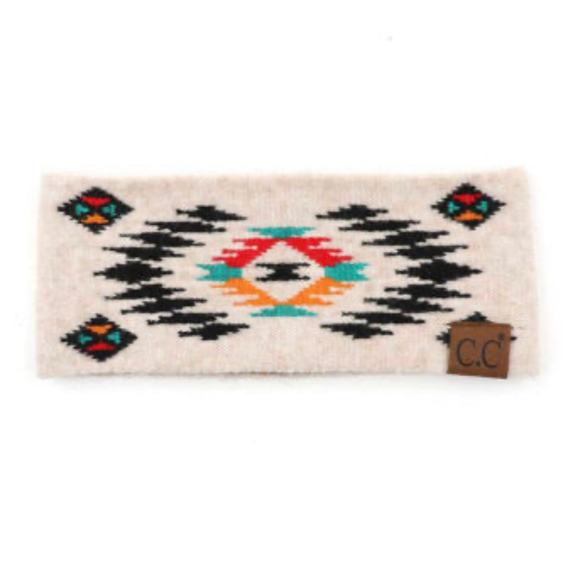 Aztec Patterned Head Wrap