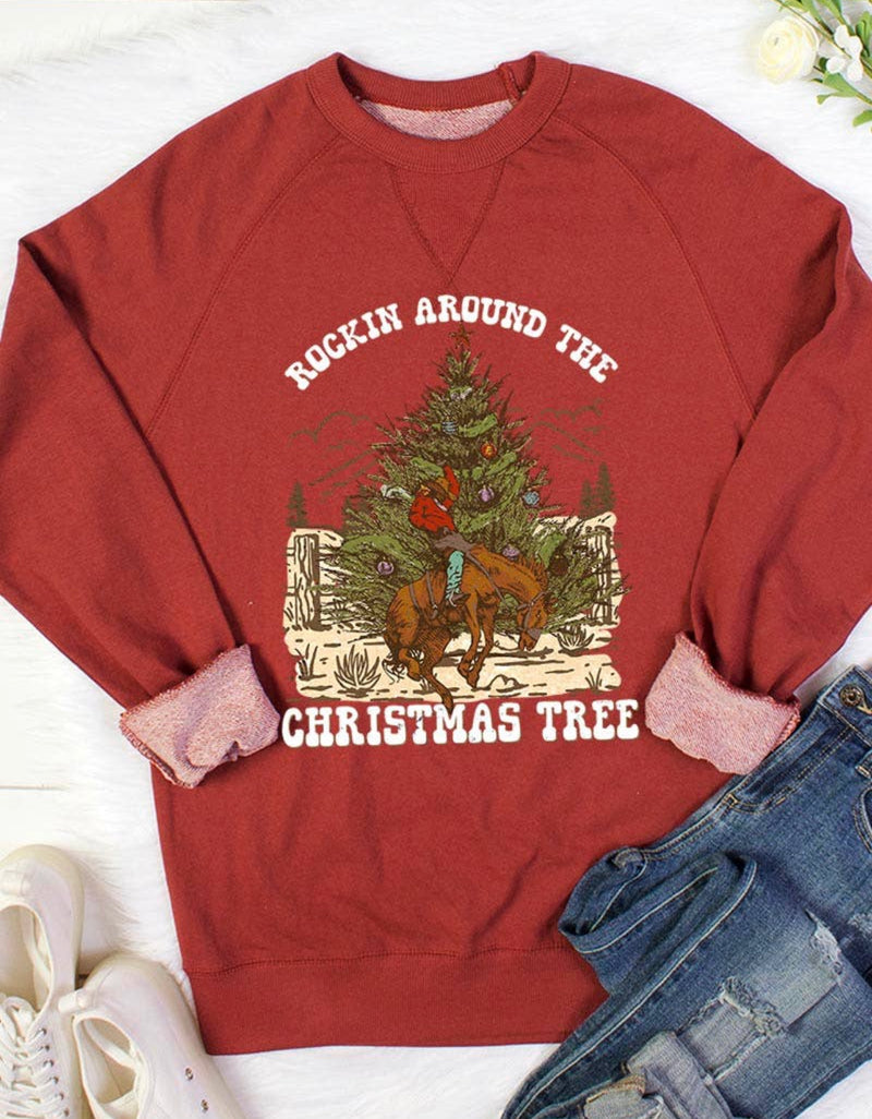 Rockin' Around the Tree Sweatshirt