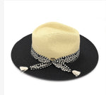 Braided Hat W/ Tribal Band
