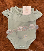 RJ- Lace Flutter Leotard