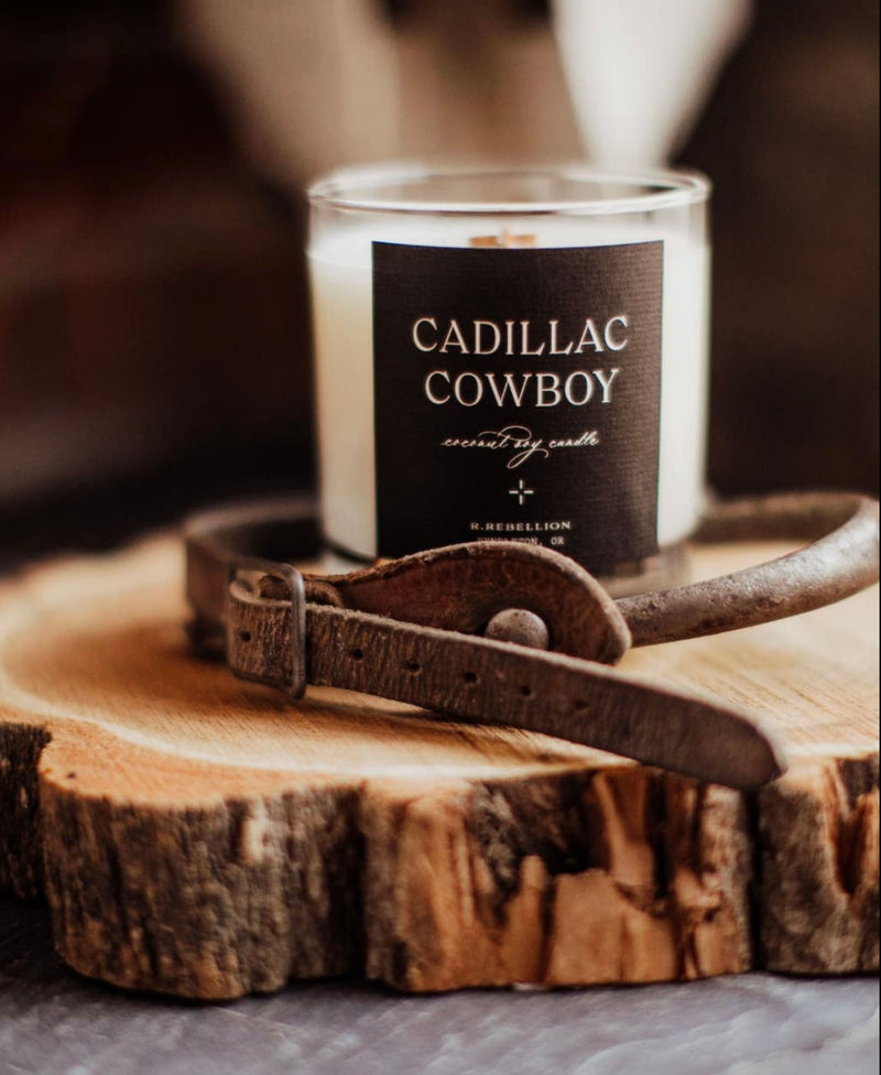 R. Rebellion - Cadillac Cowboy Candle 8 oz.