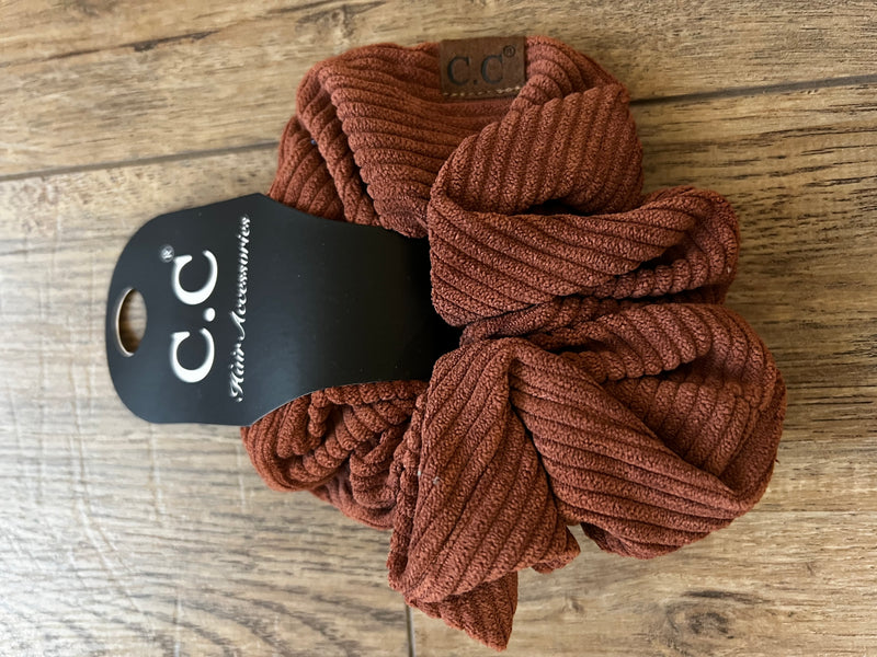 Corduroy Scrunchie