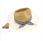 Braided Hat W/ Tribal Band